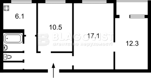 Квартира W-7404550, Миропольская, 3, Киев - Фото 2