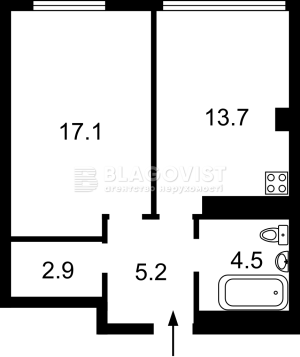 Квартира W-7409633, Юнацька (Жуляни), 21, Київ - Фото 6