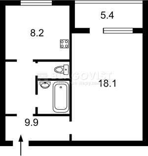 Квартира W-7413512, Академика Палладина просп., 13, Киев - Фото 8