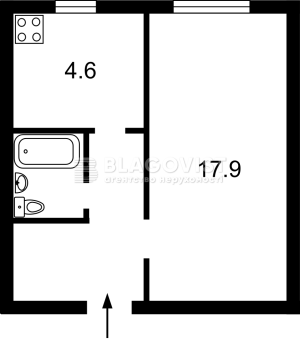Квартира W-7454523, Телиги Елены, 51, Киев - Фото 3
