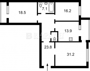 Квартира W-7320497, Ивасюка Владимира просп. (Героев Сталинграда просп.), 6, Киев - Фото 4