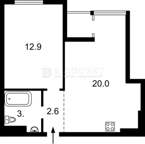 Квартира W-7327544, Армянская, 8, Киев - Фото 2