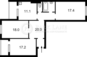 Квартира W-7440028, Пчілки Олени, 4, Київ - Фото 11