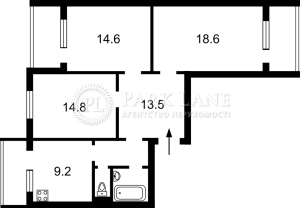 Квартира W-7440039, Ахматової Анни, 15, Київ - Фото 10