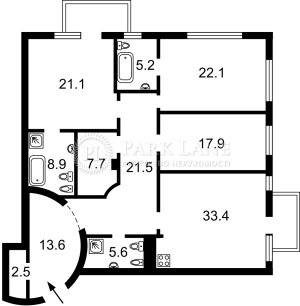 Квартира W-7452970, Бульварно-Кудрявська (Воровського), 21, Київ - Фото 3