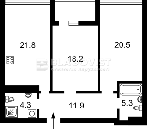 Квартира W-7415575, Мокрая (Кудряшова), 8б, Киев - Фото 3