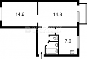 Квартира W-7302262, Турчина Игоря (Блюхера), 13, Киев - Фото 2