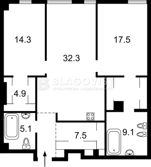 Квартира W-7401962, Тютюнника Василия (Барбюса Анри), 43, Киев - Фото 2
