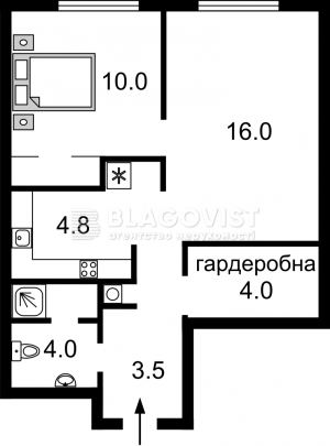 Apartment W-7289771, Zhylianska, 68, Kyiv - Photo 14