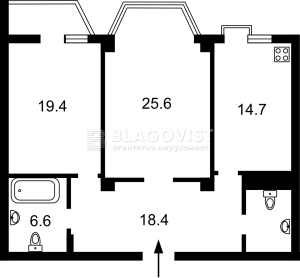 Квартира W-7311748, Здановской Юлии (Ломоносова), 71г, Киев - Фото 14