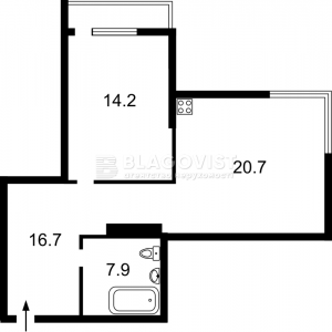 Квартира W-7313340, Саксаганского, 37к, Киев - Фото 13