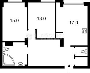 Квартира W-7348690, Глушкова Академика просп., 9в, Киев - Фото 13
