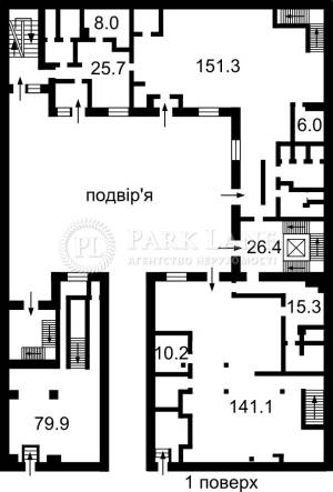  Окремо розташована будівля, W-7334934, Верхній Вал, Київ - Фото 2