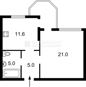 Квартира W-7312342, Гмыри Бориса, 8б, Киев - Фото 2