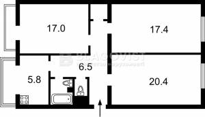 Квартира W-7313249, Коновальца Евгения (Щорса), 3, Киев - Фото 3