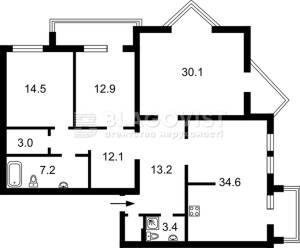 Квартира W-7363667, Рудницкого Степана (Вильямса Академика), 13, Киев - Фото 2