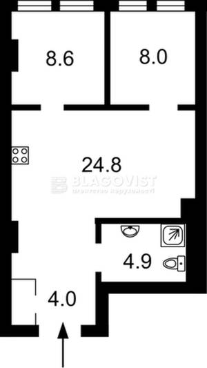 Квартира W-7363930, Антоновича Володимира (Горького), 74, Київ - Фото 2