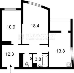 Квартира W-7364927, Оболонський просп., 1 корпус 1, Київ - Фото 2