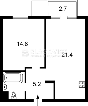 Квартира W-7443516, Набережно-Хрещатицька, 21, Київ - Фото 4