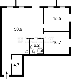 Квартира W-7444003, Успешная, 18, Киев - Фото 3