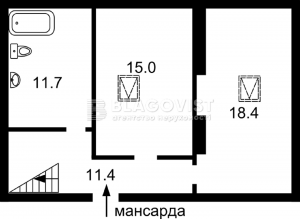 Apartment W-7283054, Byshivska, 1, Sofiivska Borshchahivka - Photo 3