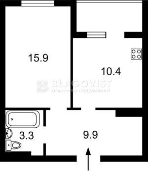 Квартира W-7431036, Ревуцького, 40в, Київ - Фото 5