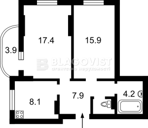 Квартира W-7432794, Крушельницкой Соломии, Киев - Фото 4
