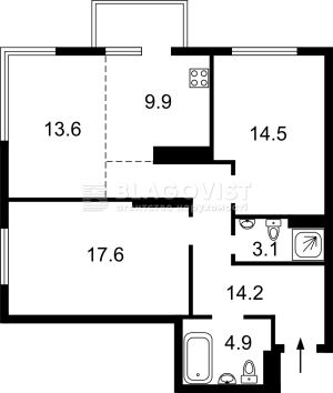 Квартира W-7433294, Предславинська, Київ - Фото 3