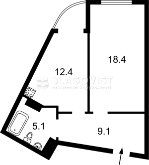 Квартира W-7433633, Дніпровська наб., Київ - Фото 6