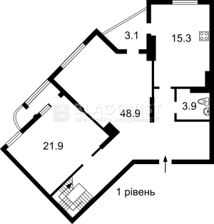 Квартира W-7433818, Ахматової Анни, Київ - Фото 3