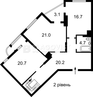 Квартира W-7433818, Ахматової Анни, Київ - Фото 4