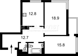 Квартира W-7436487, Мокрая (Кудряшова), Киев - Фото 3