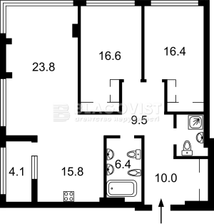 Квартира W-7438253, Антоновича Володимира (Горького), Київ - Фото 4