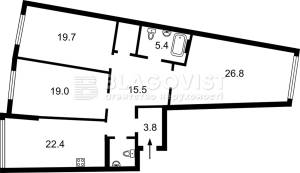 Квартира W-7438258, Тютюнника Василя (Барбюса Анрі), Київ - Фото 5