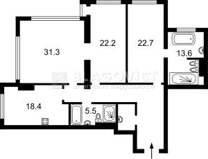 Квартира W-7438270, Предславинська, Київ - Фото 5