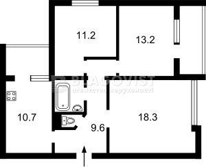 Квартира W-7439142, Антоновича Владимира (Горького), Киев - Фото 3