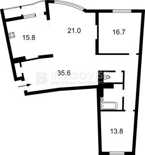 Квартира W-7442542, Днепровская наб., Киев - Фото 6