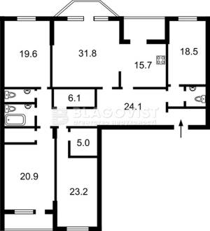  Офис, W-7379509, Тютюнника Василия (Барбюса Анри), 5в, Киев - Фото 8