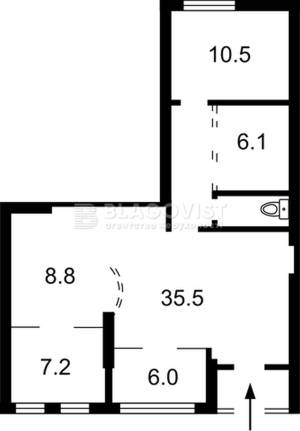  Нежилое помещение, W-7400125, Никольско-Слободская, 2б, Киев - Фото 2