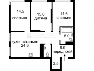 Квартира W-7206347, Некрасова Виктора (Северо-Сырецкая), 12а, Киев - Фото 9