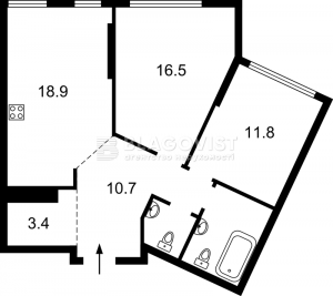 Квартира W-7303610, Некрасова Виктора (Северо-Сырецкая), Киев - Фото 2