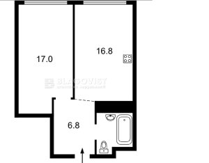 Квартира W-7362817, Некрасова Віктора (Північно-Сирецька), 6, Київ - Фото 1