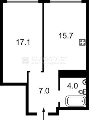 Квартира W-7368500, Некрасова Виктора (Северо-Сырецкая), 12а, Киев - Фото 6