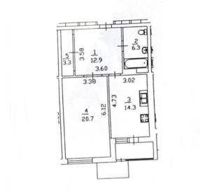 Квартира W-7433481, Щербаківського Данила (Щербакова), 52, Київ - Фото 1