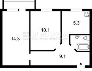 Квартира W-7453281, Гаврилишина Богдана (Василевской Ванды), 11, Киев - Фото 3