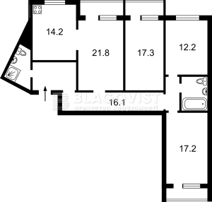 Квартира W-7455688, Порика Василия просп., 7а, Киев - Фото 2