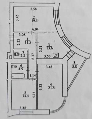Квартира W-7429396, Івасюка Володимира просп. (Героїв Сталінграда просп.), 6, Київ - Фото 12