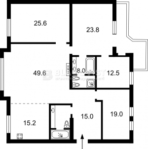 Квартира W-7303543, Круглоуниверситетская, 3/5, Киев - Фото 3