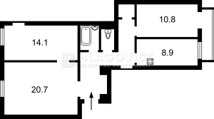 Квартира W-7330524, Стрілецька, 7/6, Київ - Фото 3