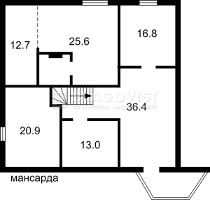 Будинок W-7392845, Білогородка - Фото 14
